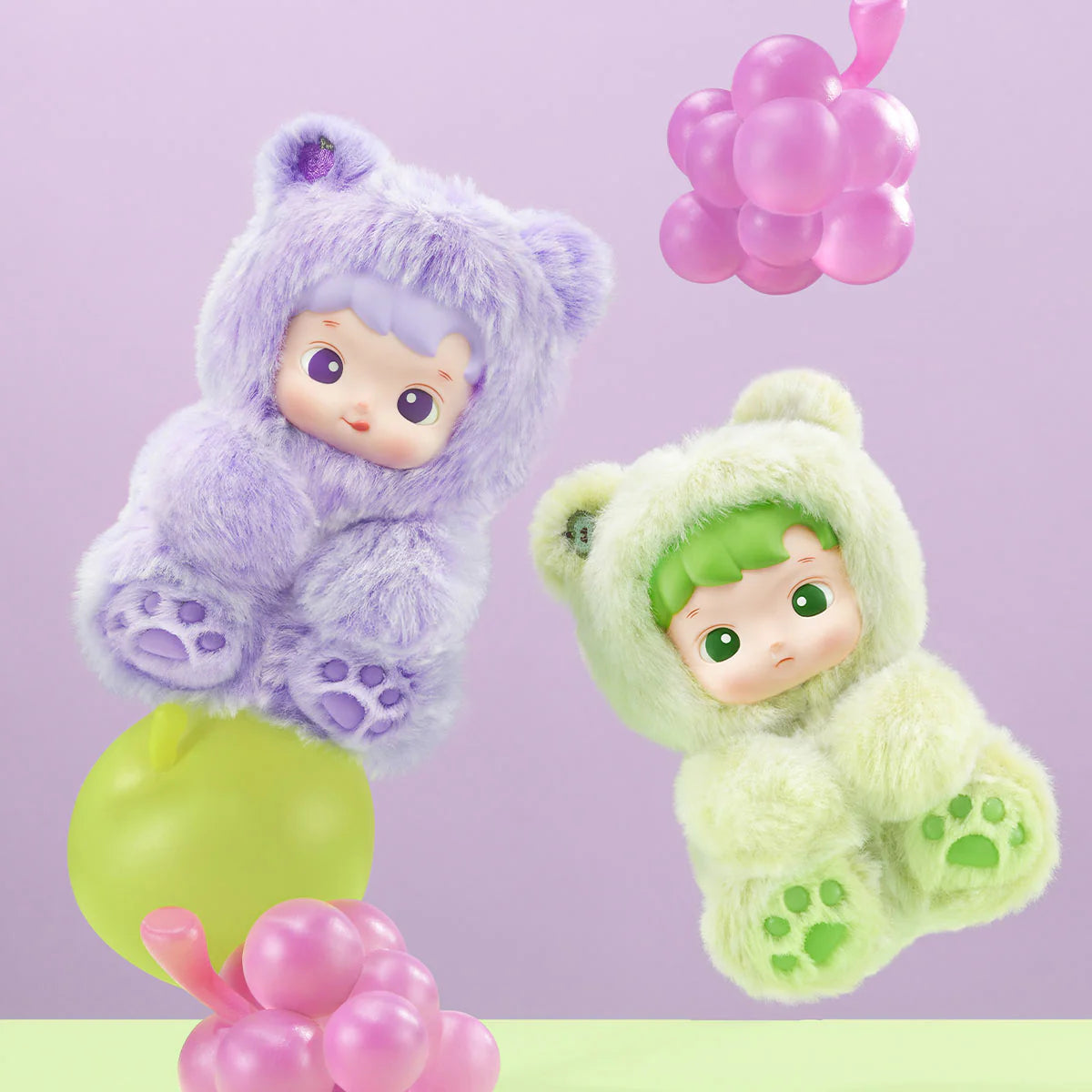 Hacipupu Gummy Bear Series-Vinyl Plush Pendant Blind Box