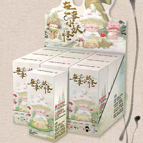 Mimi-Leisurely Elf-Vinyl  Plush Key Chain Blind Box