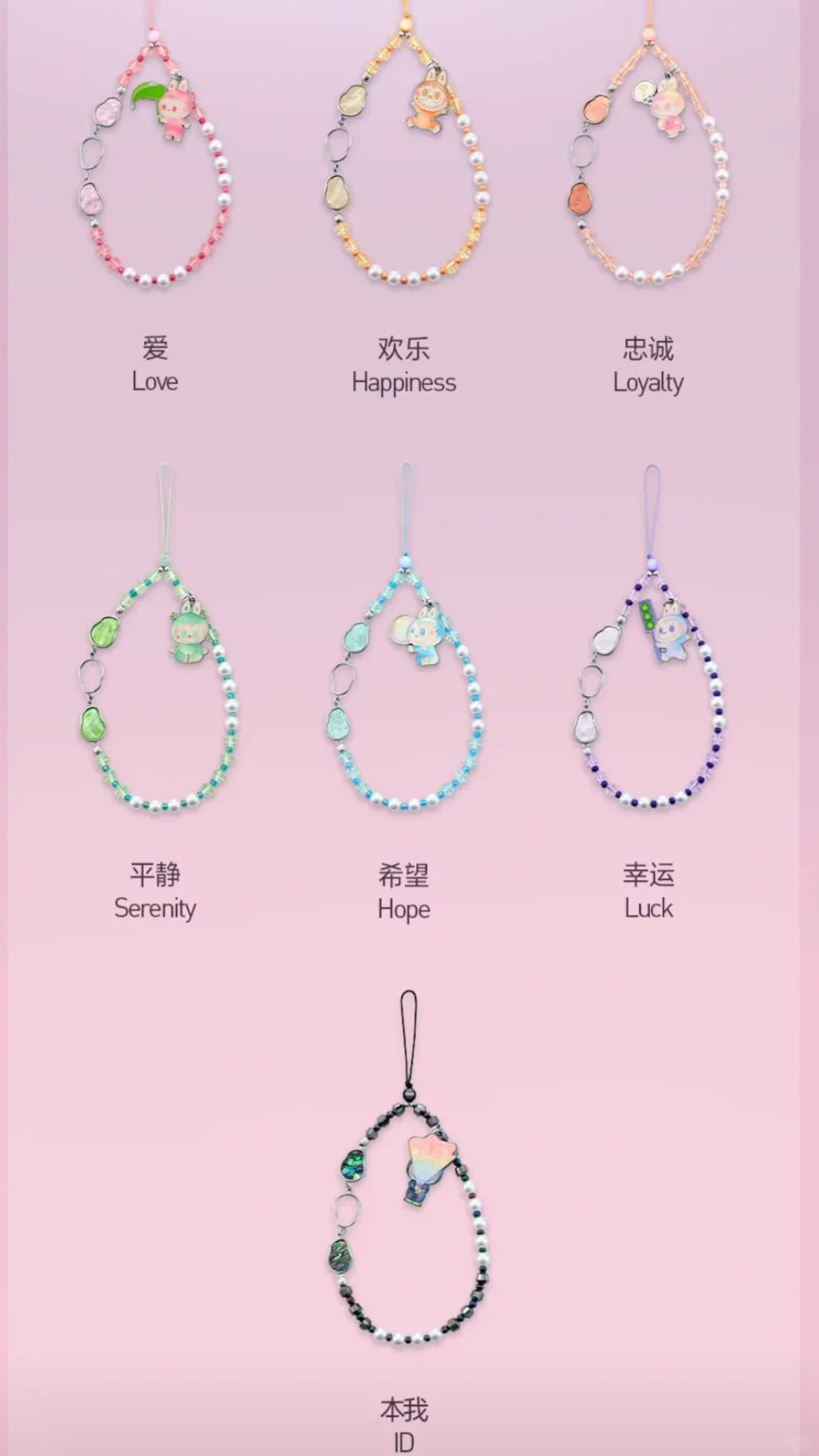 Labubu V3 THE MONSTERS - Blind Box Phone Strap