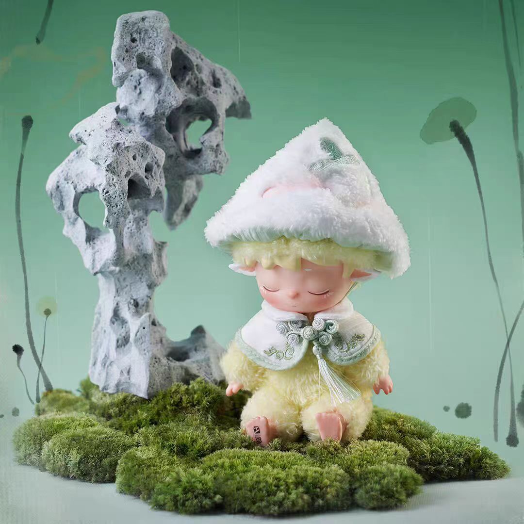 Mimi-Leisurely Elf-Vinyl  Plush Key Chain Blind Box