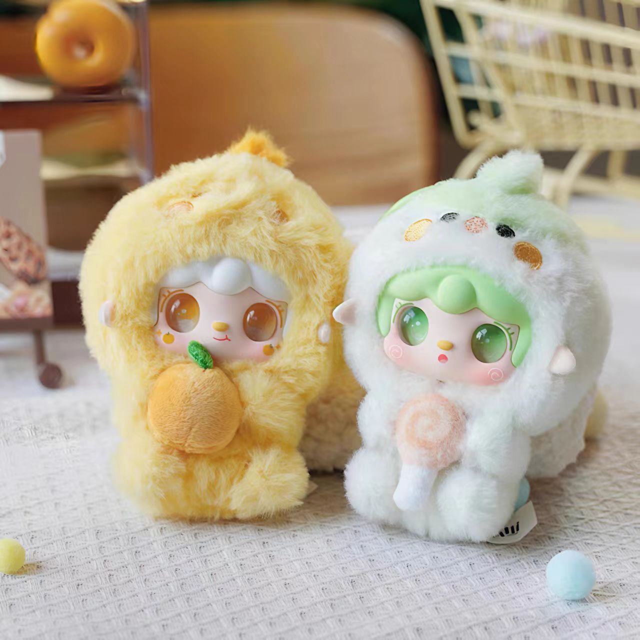 yooki V10 Gourmet restaurant Mini Pendant Plush Blind Box