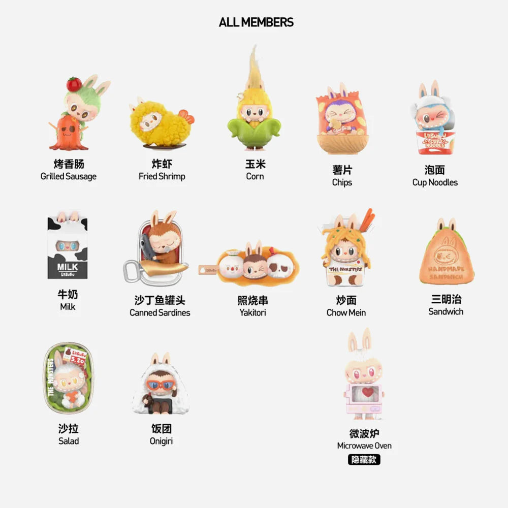 THE MONSTERS Labubu Wacky Mart Series