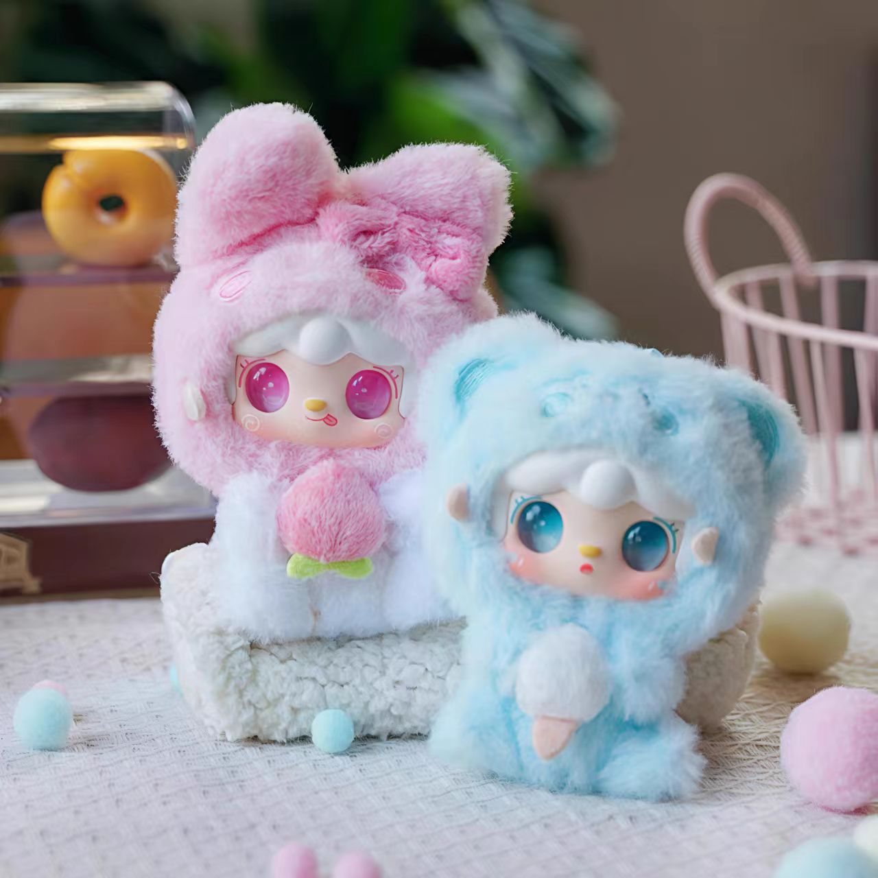 yooki V10 Gourmet restaurant Mini Pendant Plush Blind Box