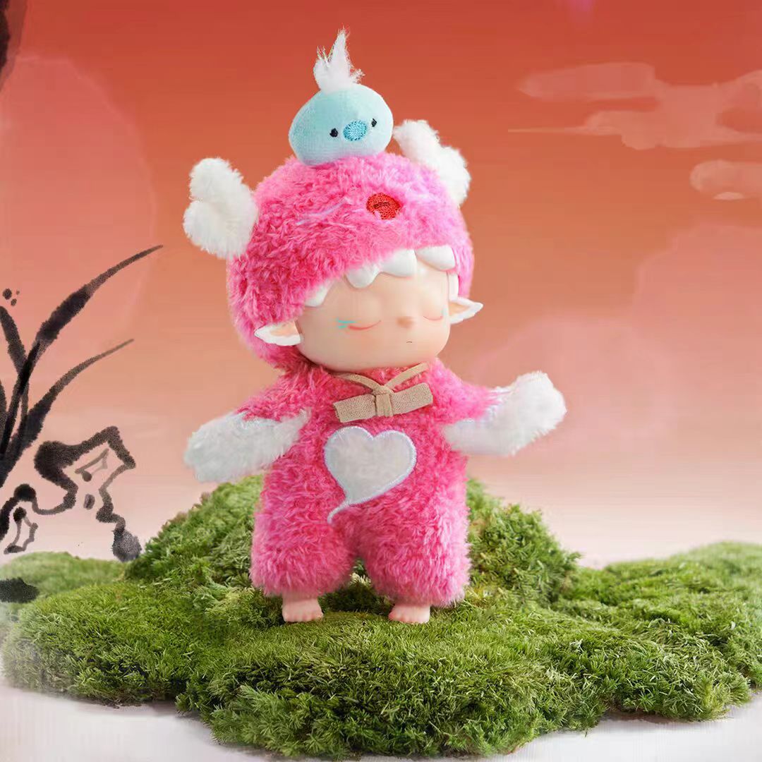 Mimi-Leisurely Elf-Vinyl  Plush Key Chain Blind Box