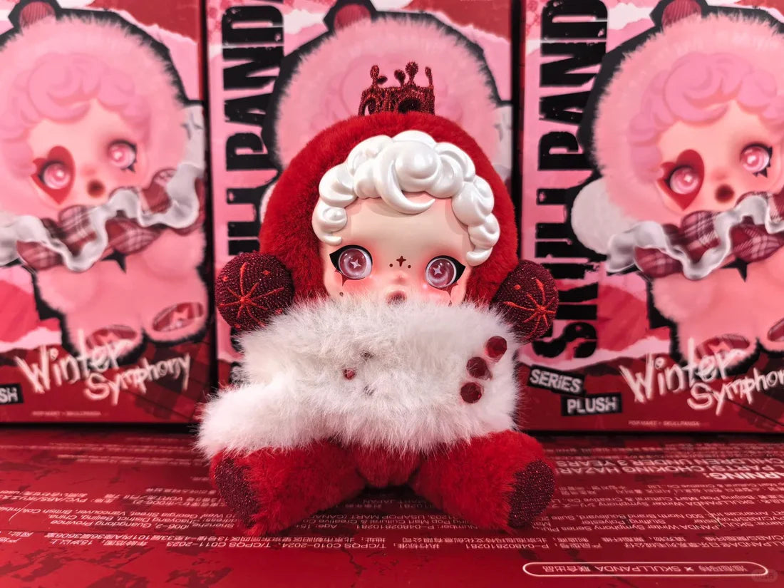 SKULLPANDA Winter Symphony Series Plush Secret