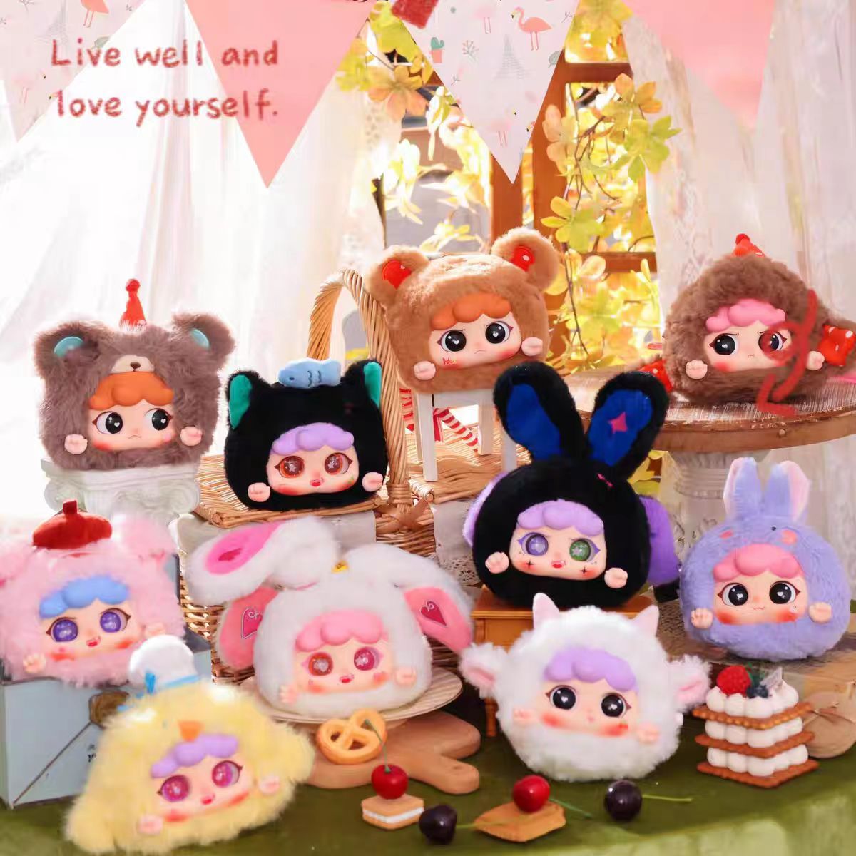 Migo Animal Party Baby three-bag   Plush blind box